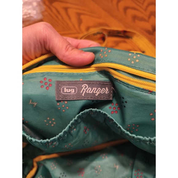 Lug Ranger Bouquet Yellow Floral Quilted Crossbody Purse Bag - EUC - Picture 6 of 10